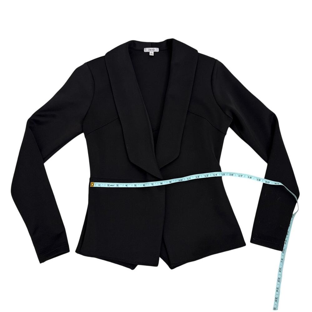 Cache Black Fitted Single Button Blazer Career Of… - image 4